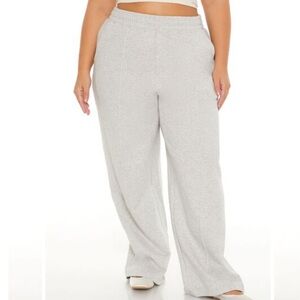 **New* Plus Size French Terry Sweatpants gray size1X
